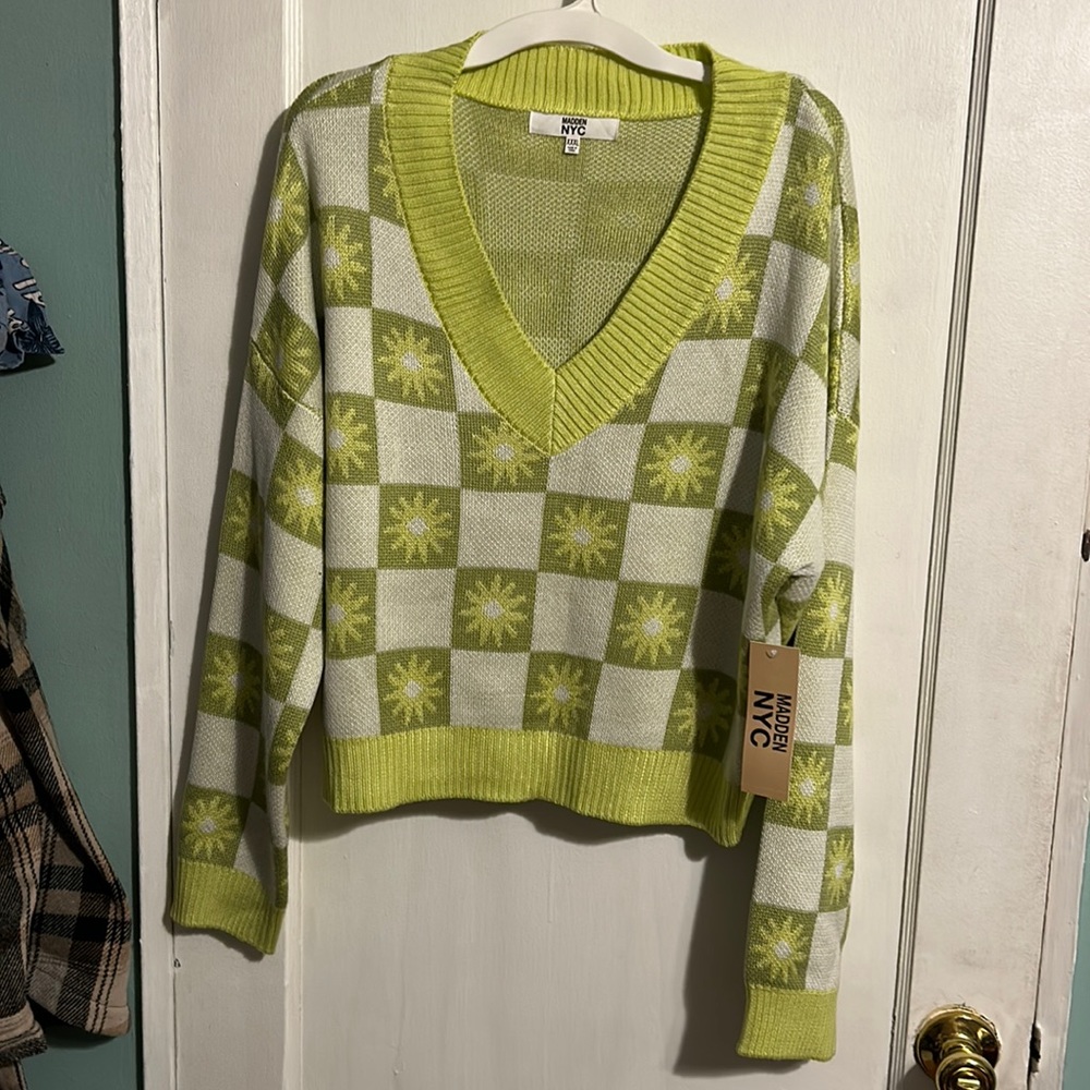 Madden NYC cropped sweater